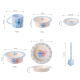 Stitch Porcelain Set 6 Pcs